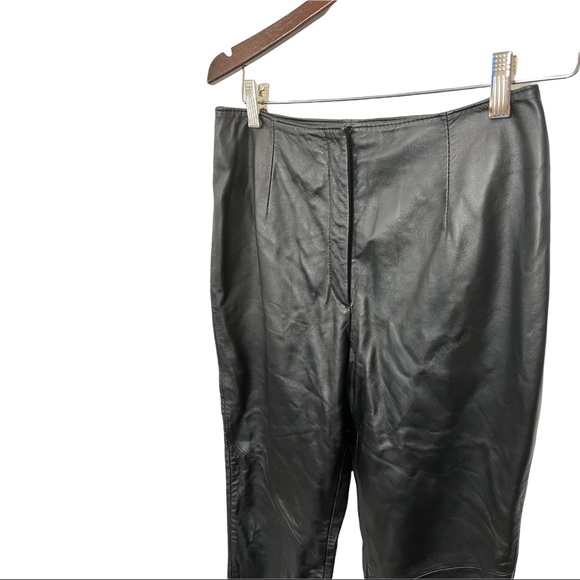 REVUE BLACK 100% LAMBS LEATHER LINED DRESS PANTS SIZE 6 - Picture 8 of 14